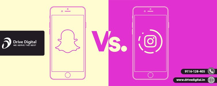 snapchat and instagram