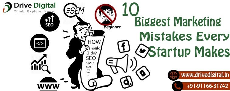 biggest marketing mistakes by startups