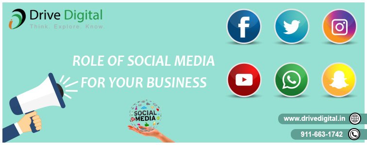 role of social media for your business