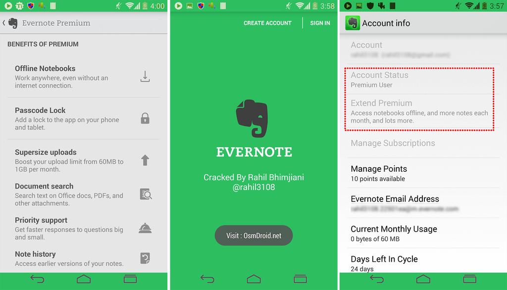 evernote app