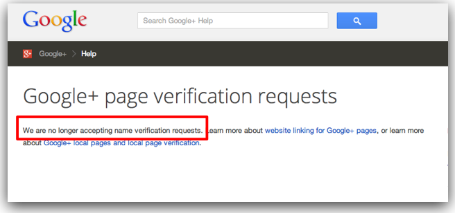 google-plus-page-verification-request-form